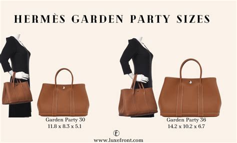 garden party sizes